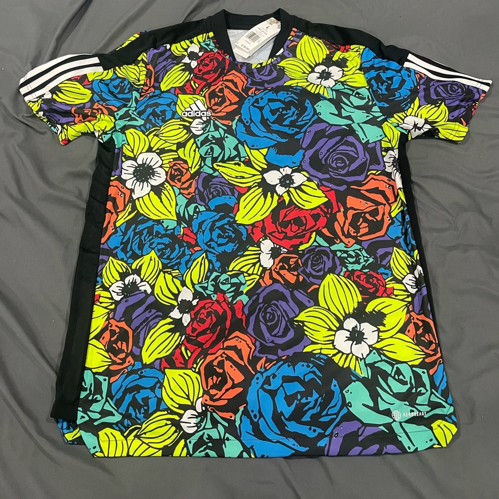 Adidas Floral Soccer Jersey